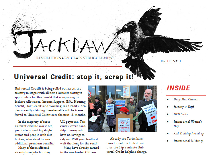Jackdaw – revolutionary anarchist news