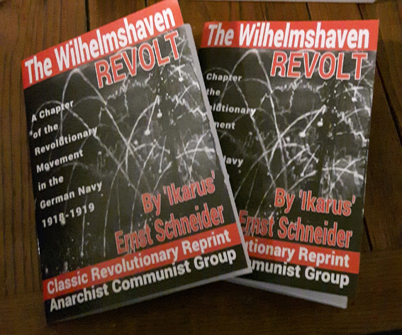New Pamphlet: The Wilhelmshaven Revolt