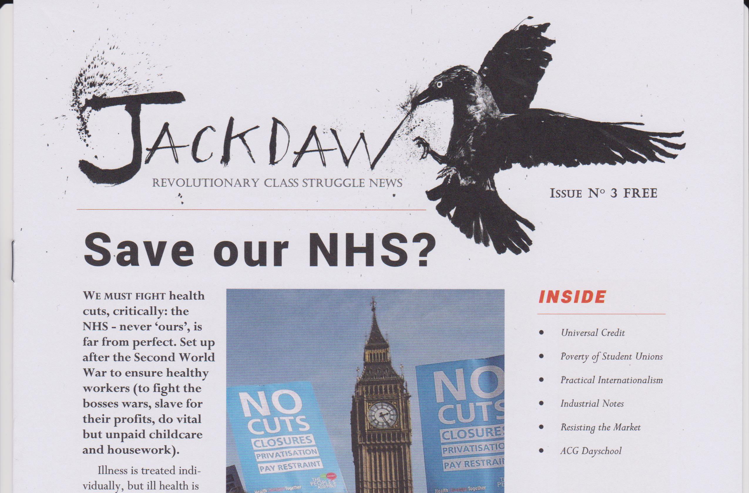 Jackdaw issue 3 OUT NOW!