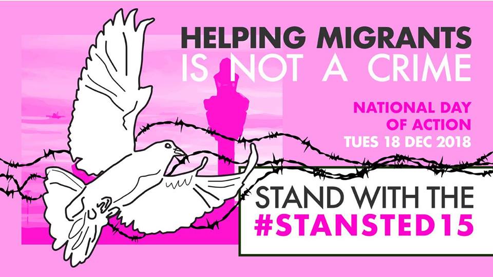 Stand with the Stansted 15!