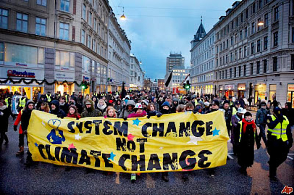 Solidarity With The Striking School Students! Social Change Not Climate Change!