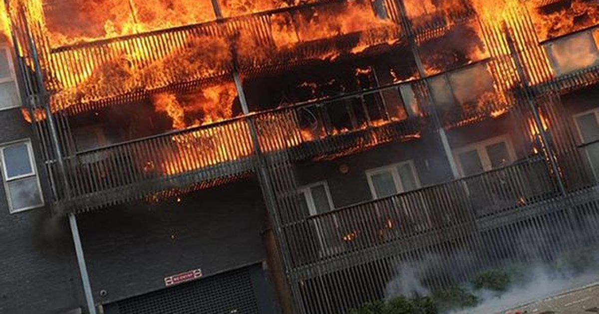 Two years after Grenfell – fire at Barking flats