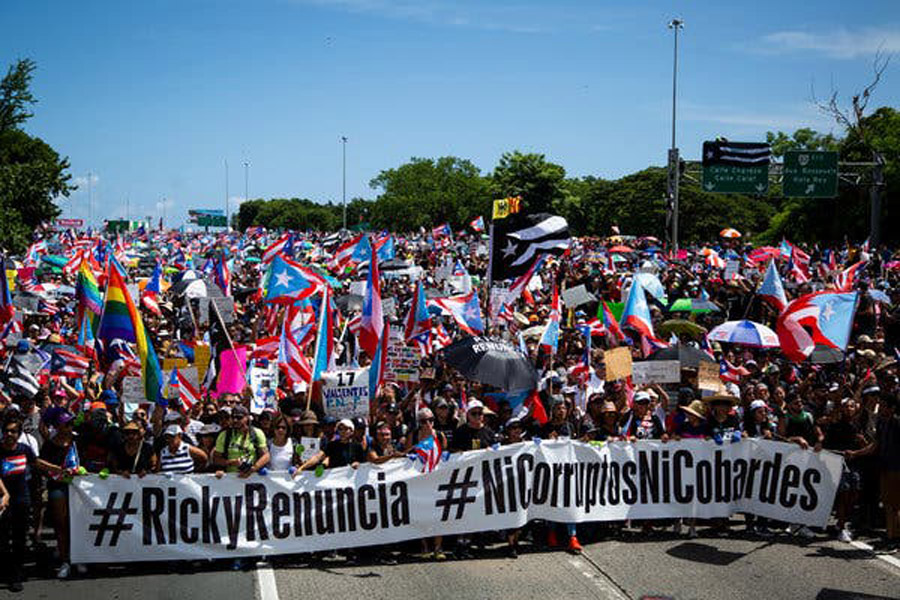 Puerto Rico: Half a Million Demonstrate and Overthrow Governor