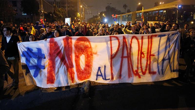Ecuador – Mass Mobilisations Against Austerity