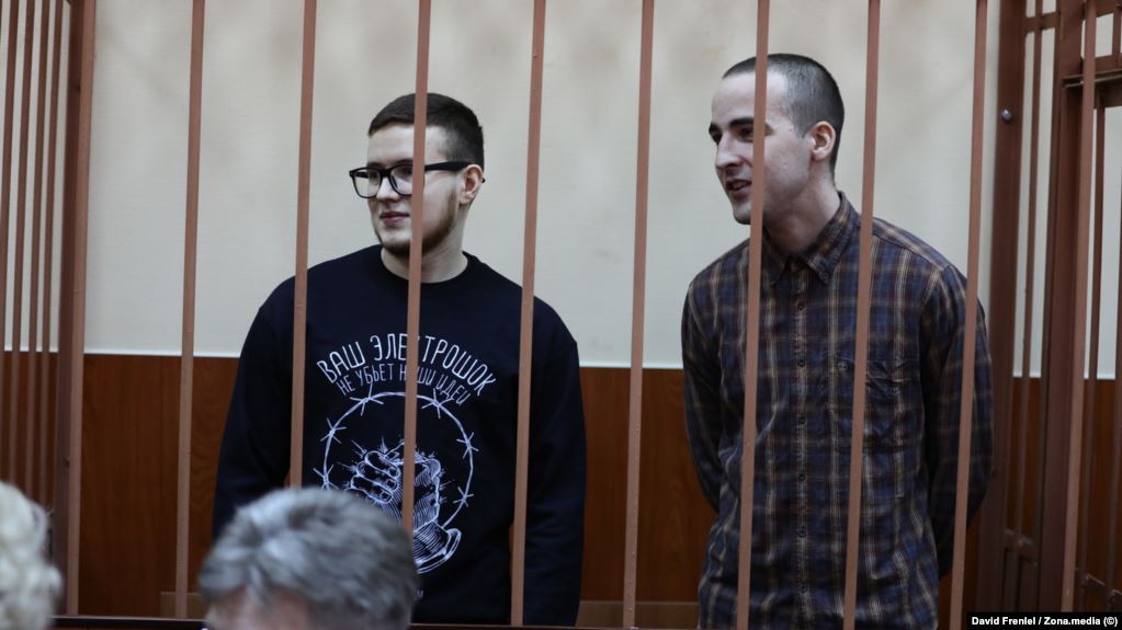 Russian anarchists sentenced by Putin regime