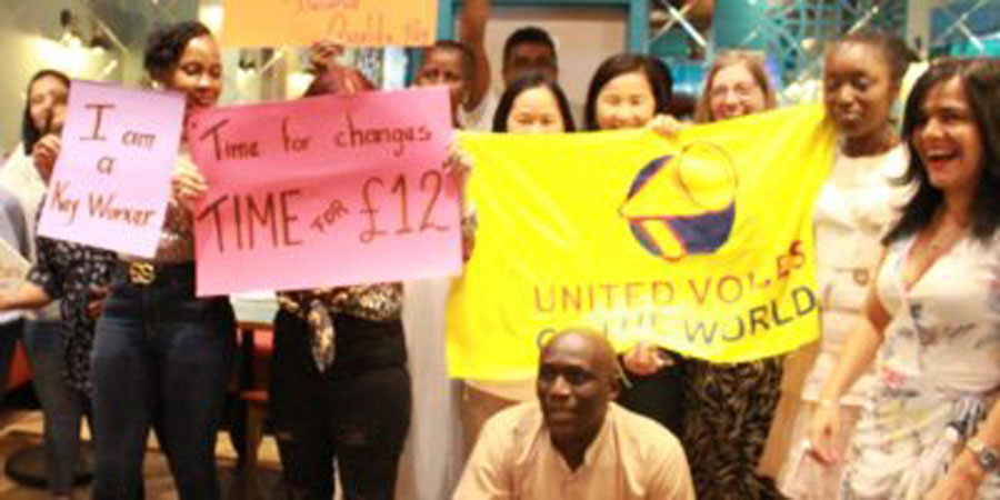 Gas and care workers start the new year with strikes