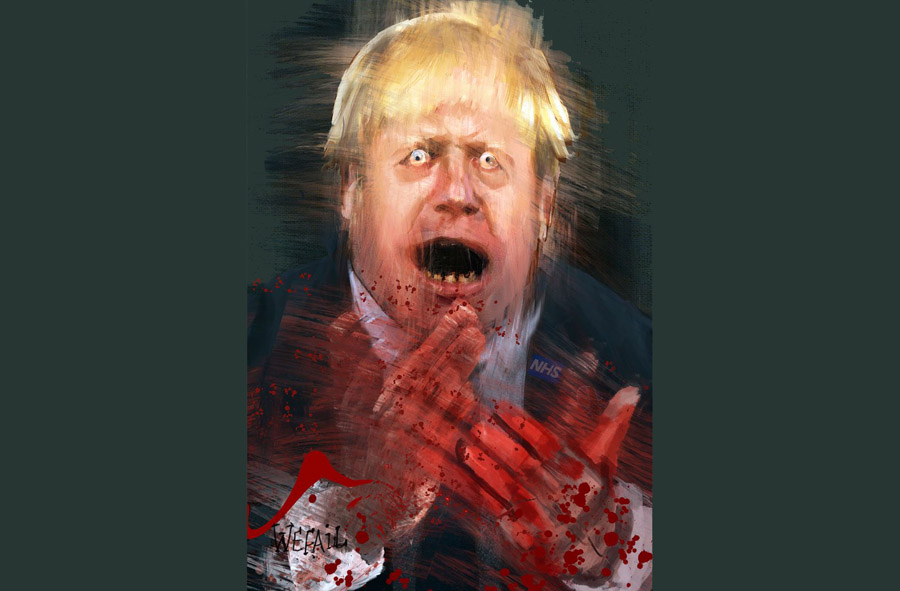 Johnson engages in mass murder!