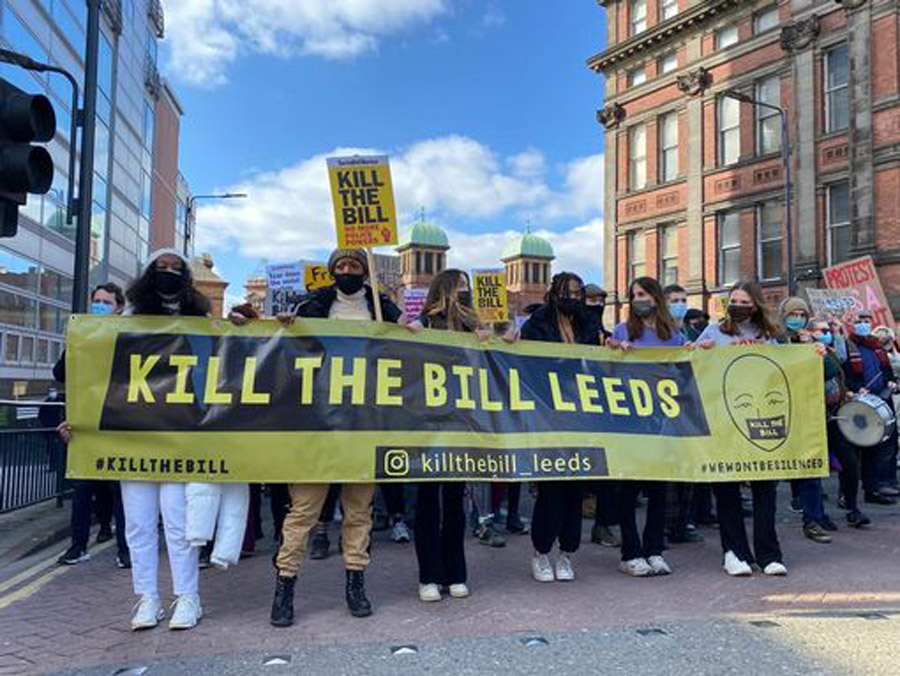 Kill The Bill: loads of demos over the Easter weekend