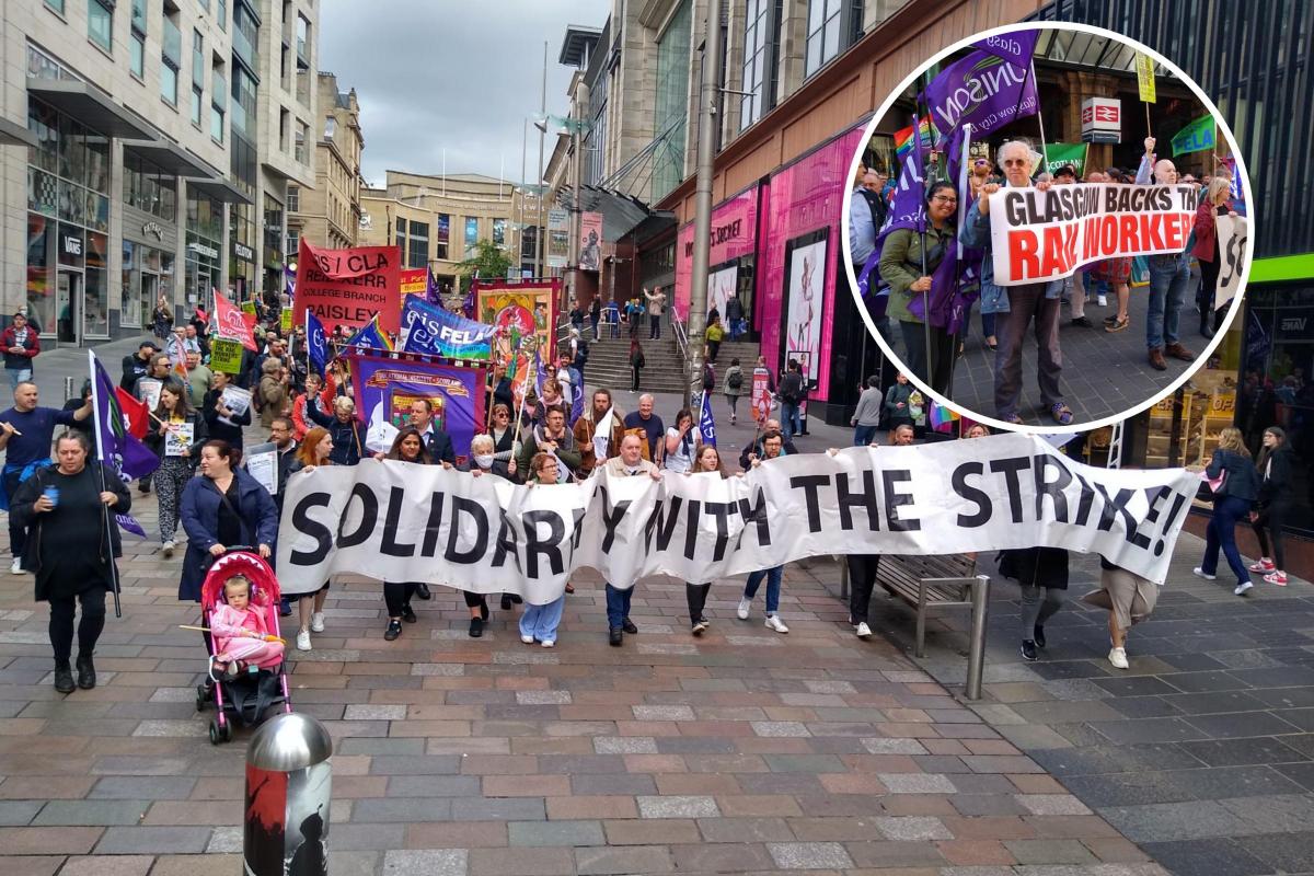Class anger, class struggle, class unity!