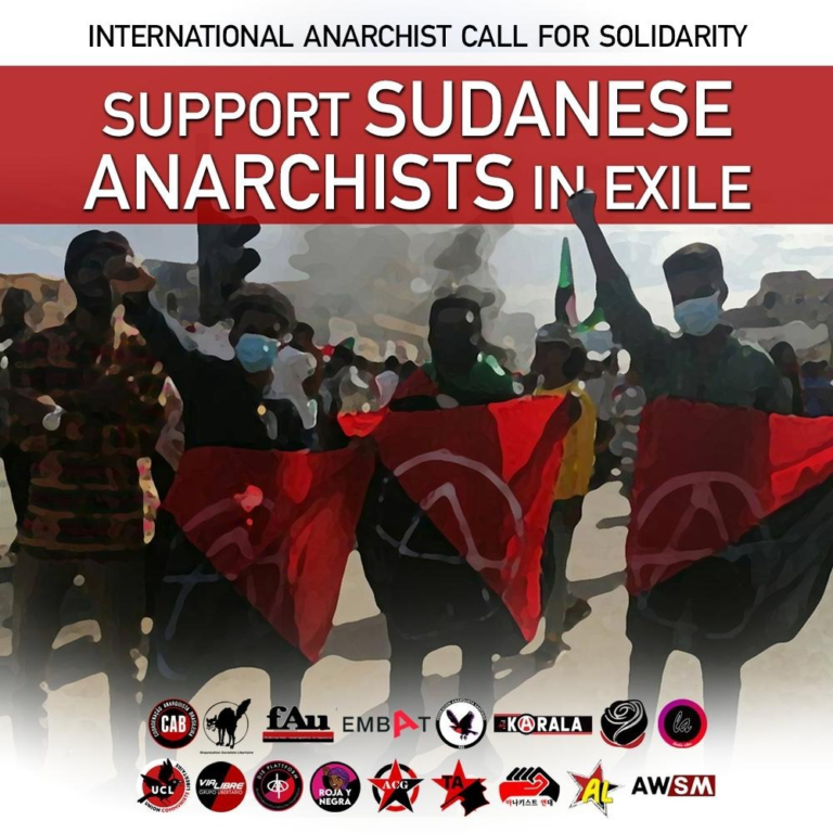 Supporting Sudanese anarchists in exile