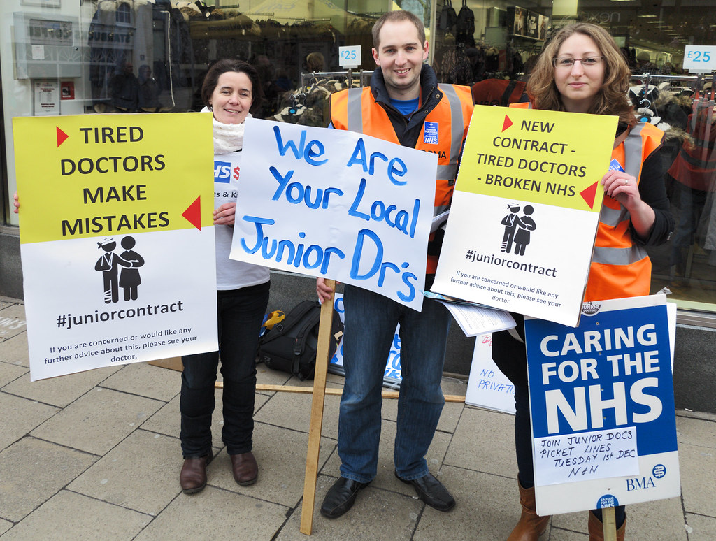 Junior Doctors Out on Strike but United Action Needed in NHS