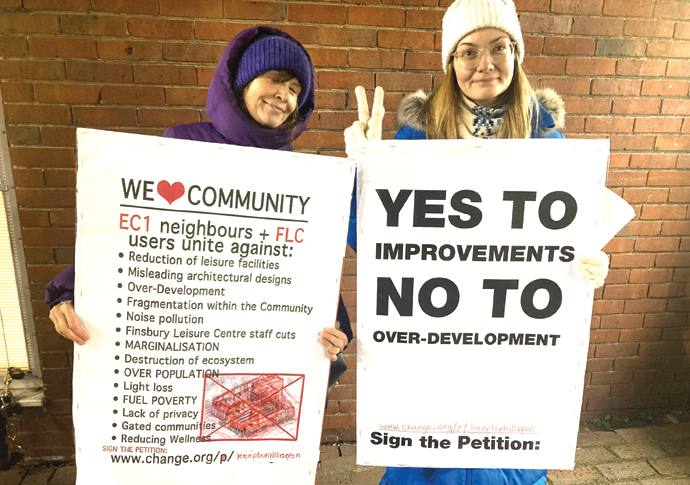 Islington Council plans to destroy football pitches