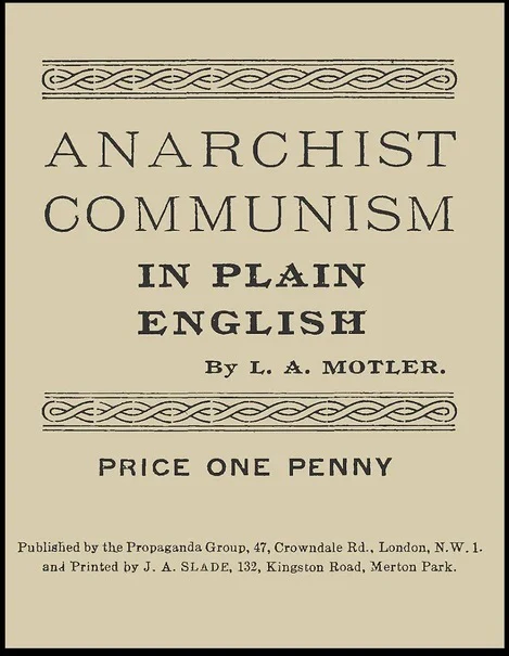 Anarchist communism- a history: where and how did it develop, where it grew around the world: ACG Online Public Meeting