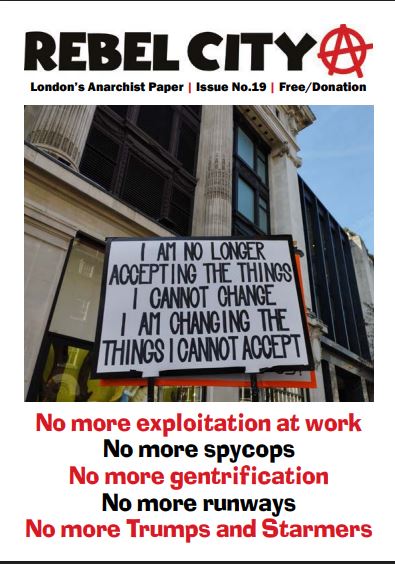 New Issue of London paper Rebel City out now!